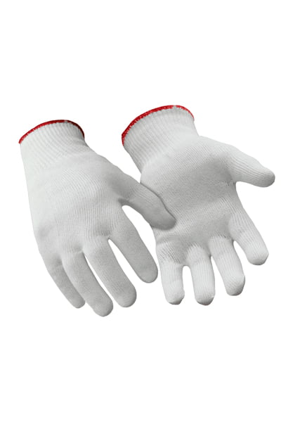 Guante RefrigiWear Thermax Liner Blanco vista frontal para industria"