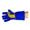 Guante Cuero Soldador Azul 16" Reforzado Kevlar JOPZ