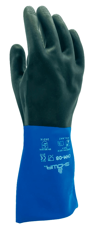 Guante Chen Master 13 pulgadas látex y neopreno para protección química