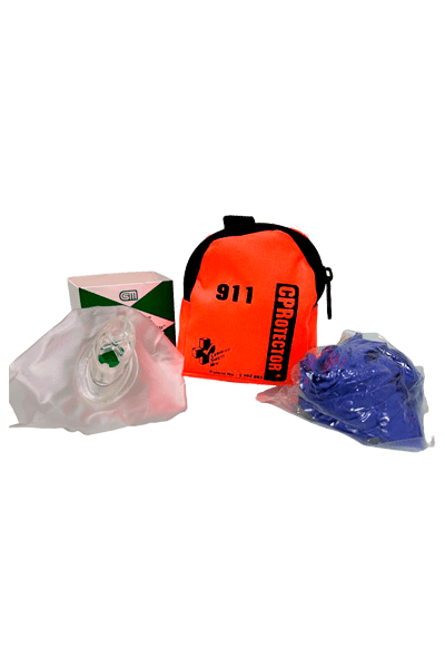 Mascarilla de Rescate para RCP con válvula unidireccional