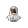 Capucha Kevlar aluminizado para altas temperaturas con visor dorado