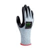 guante anticorte nitrilo a4 showa palma negra gris