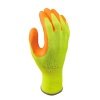 Guante Best Grip Latex Fluorescente con revestimiento de goma para protección y agarre en baja luminosidad