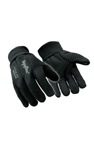 Guante RefrigiWear insulado con puntos PVC vista fronta