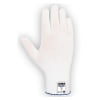 Guante Juba de nylon blanco sin costuras, con ajuste óptimo y tecnología pre-steam