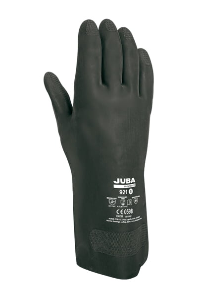 Guante Juba neopreno 13 pulgadas con lanilla protección química