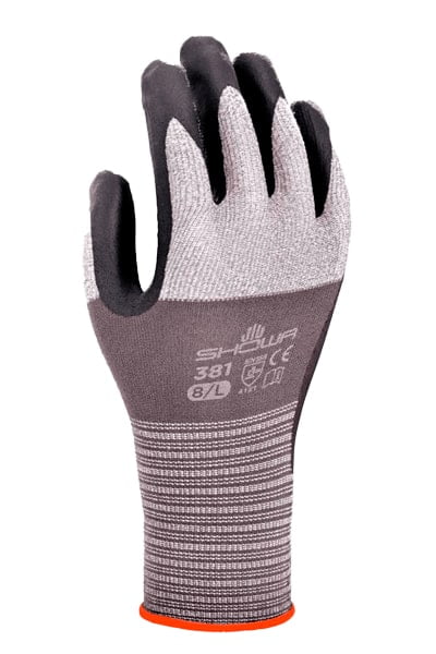 Guante Showa Nitrilo Foam ultraligero para trabajo delicado