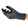 guante ansell edge touch nitrilo poliéster negro resistente al aceite