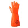 Guante Best nitrilo clorinado 13 pulgadas sin forro color naranja