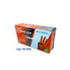 Guante nitrilo JOPZ Extreme Grip color naranja, guante desechable sin polvo con textura para mayor agarre